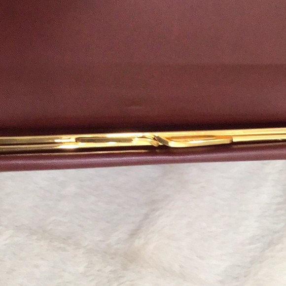 CARTIER Vintage Flap Kiss Lock Bifold Long Wallet Excellent Condition - Picture 11 of 16